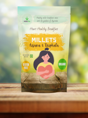 Millets with Triphala and Arjuna- Health breakfast mix